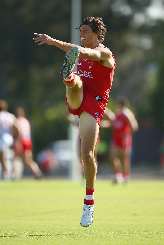 AFL 2016 Training - Sydney Intra-Club Match Kurt Tippett has had an automatic two-year deal activated by the Swans - ${keywords}